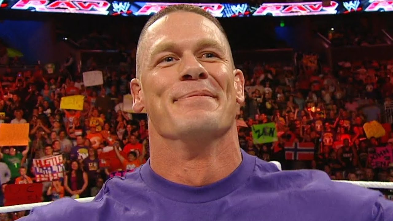 Джон Сина прощается со вселенной WWE: Raw, 22 ноября 2010 г.