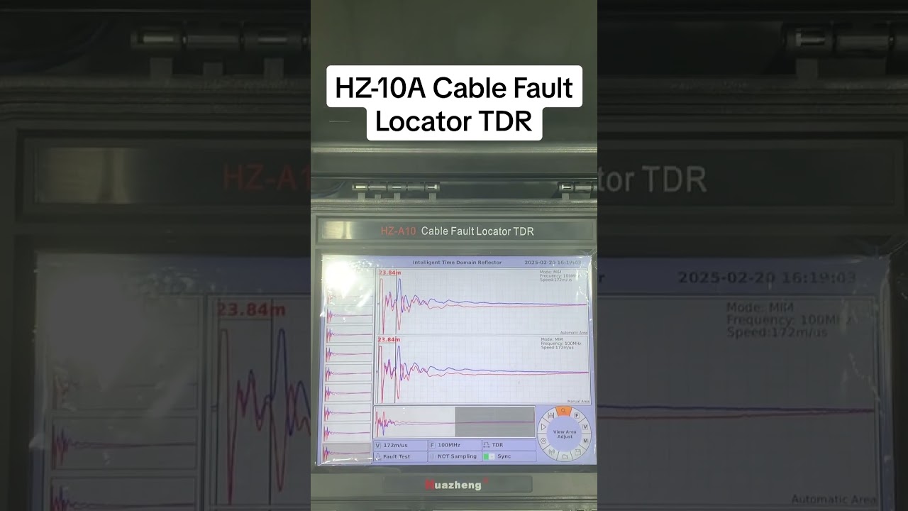 HZ-10A Cable Fault Locator&nbsp;TDR⚡️#huazheng #electric #transformer #highvoltage