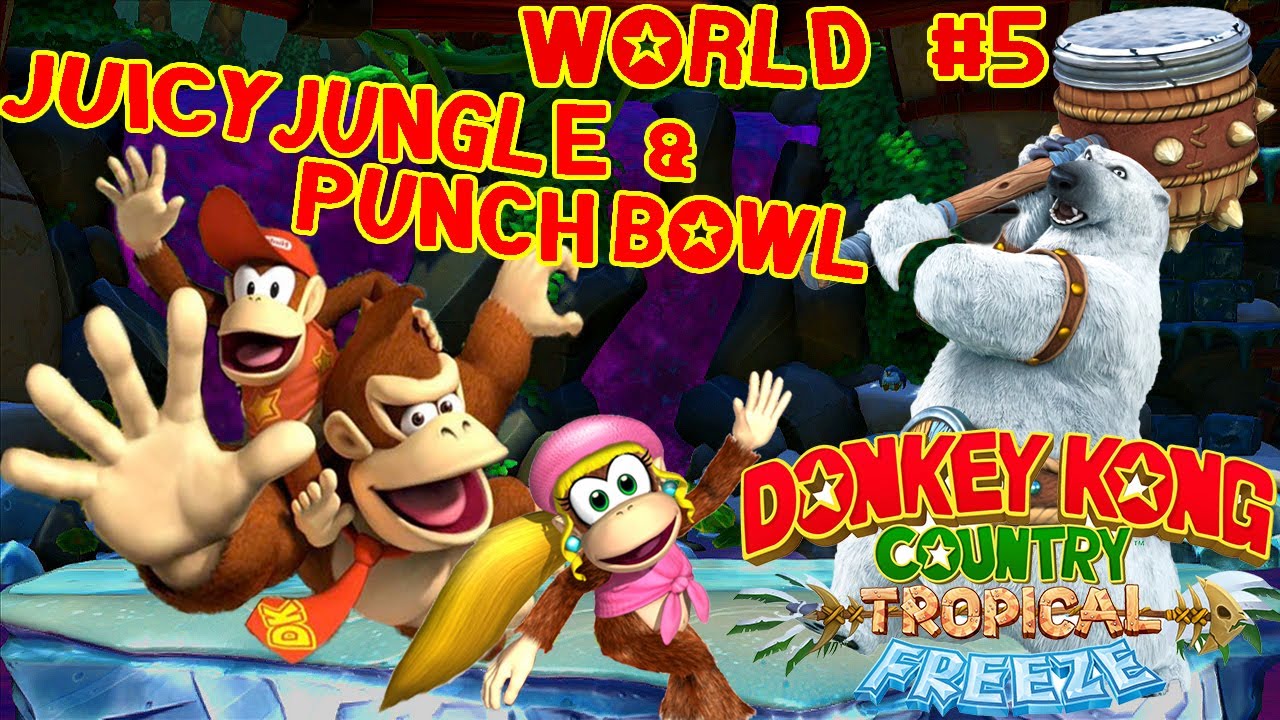 ABM: DK Tropical Freeze (walkthrough 5) HD