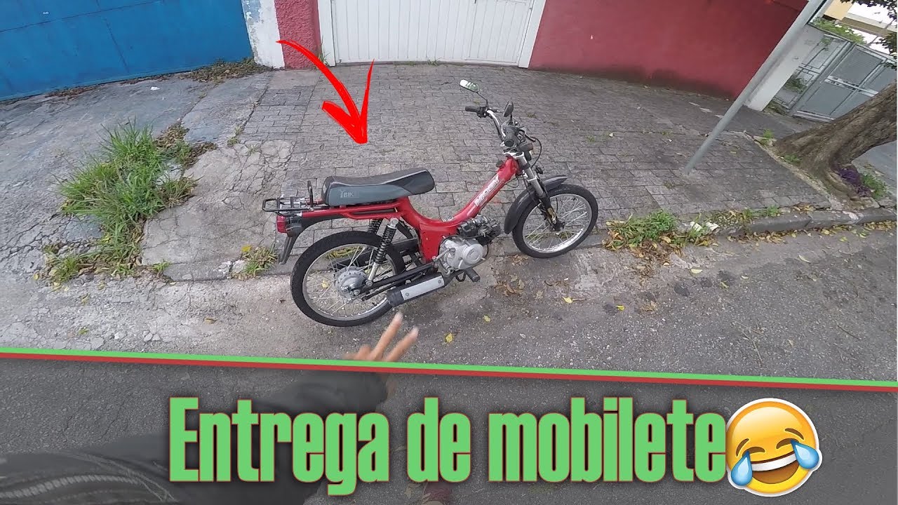 FIZ ENTREGA DE MOBILETE 😂 (Bros 160)