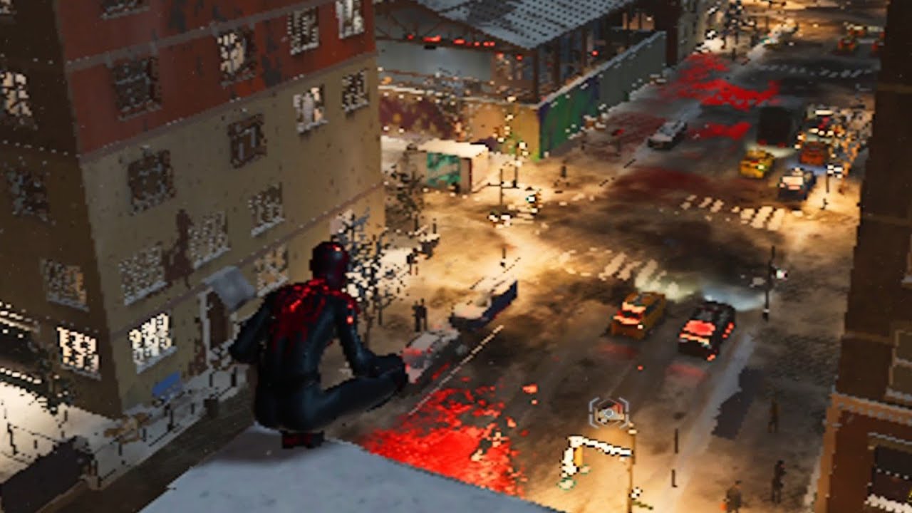 Spider-Man: Miles Morales, But in Potato Mode