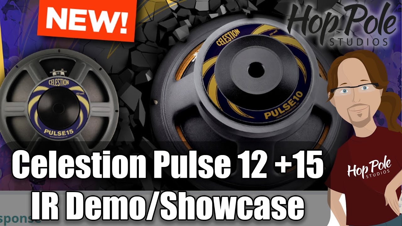 Celestion Pulse 12 + 15 IR Demo / Showcase - Punchy Virtual Bass Tones