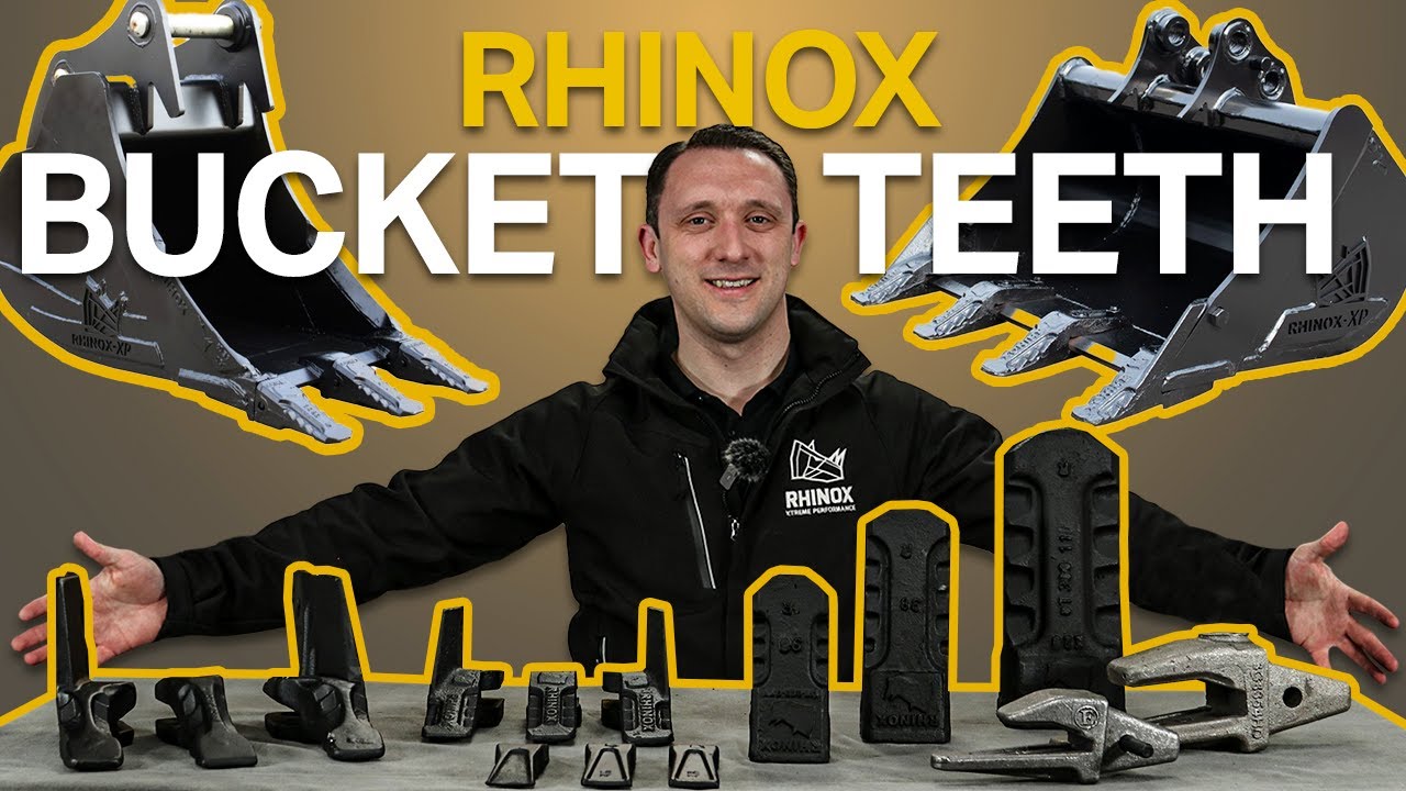 RHINOX EXCAVATOR BUCKET TEETH -  What Teeth Fit my Bucket?