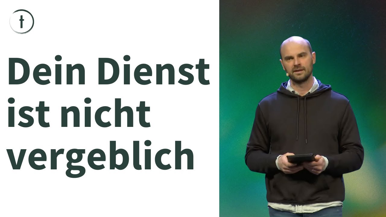 Dein Dienst ist nicht vergeblich - Andy Schiller