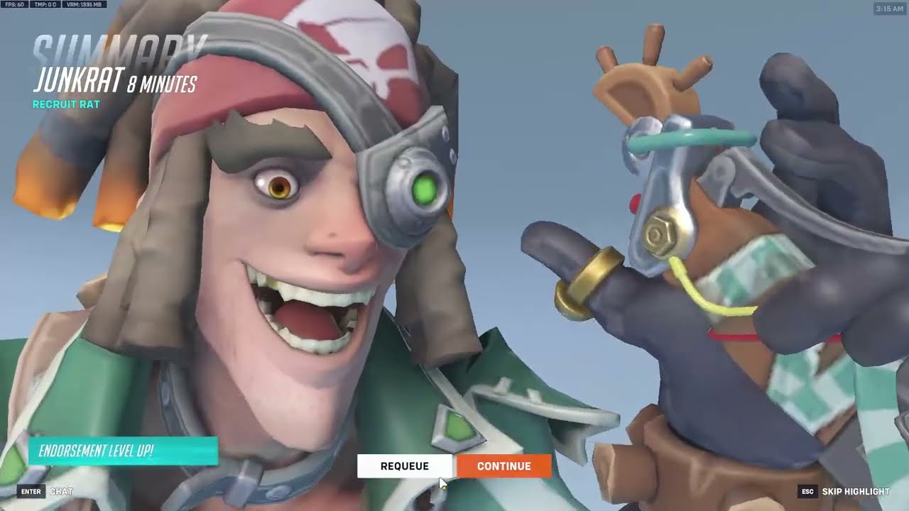 Overwatch 2 - Unranked 80* (Solider 76 and Junkrat)  / PeaPiechy's