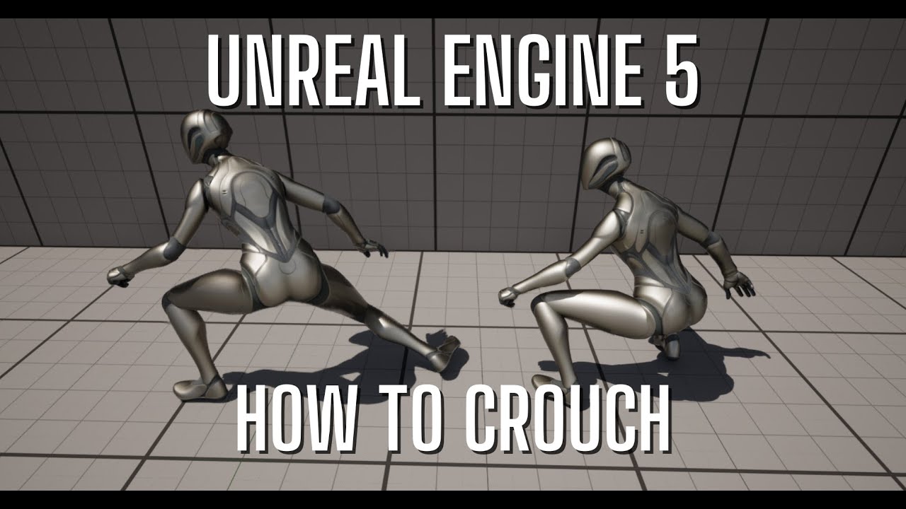 Учебник по Unreal Engine 5 — Как приседать