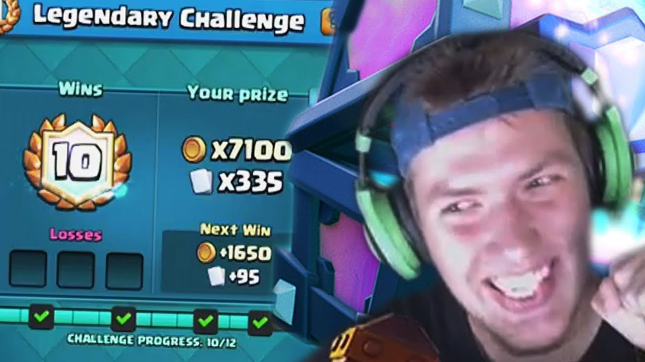JA TO VÍM HRAŤ! - Legendárna challenge | Clash Royale #60