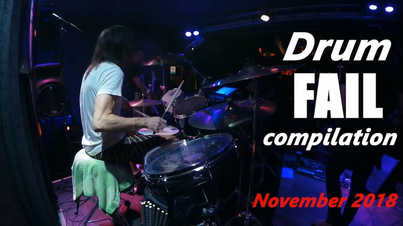 Drum FAIL compilation November 2018 | RockStar FAIL