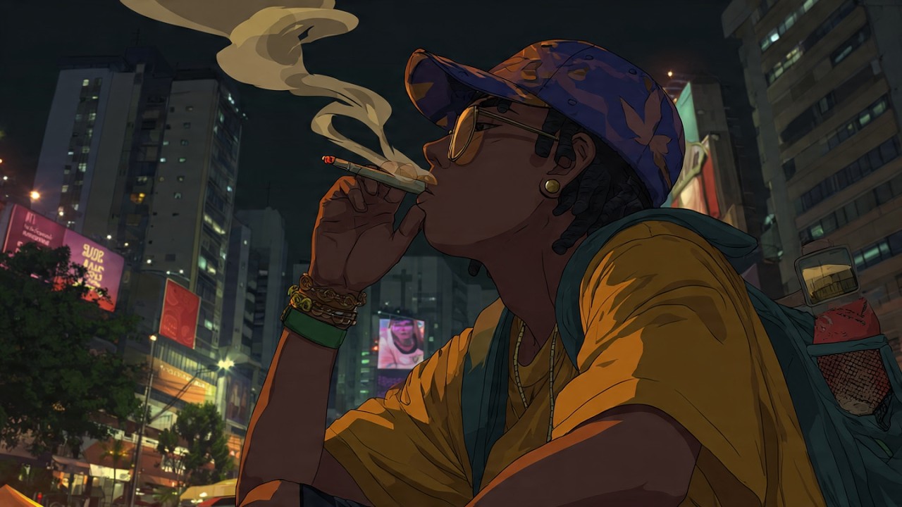 Brisa na Liberdade às 2:24AM — 420 Vibe Music | Rap Chill • Bluesy Hip Hop Playlist • Club da Fumaça