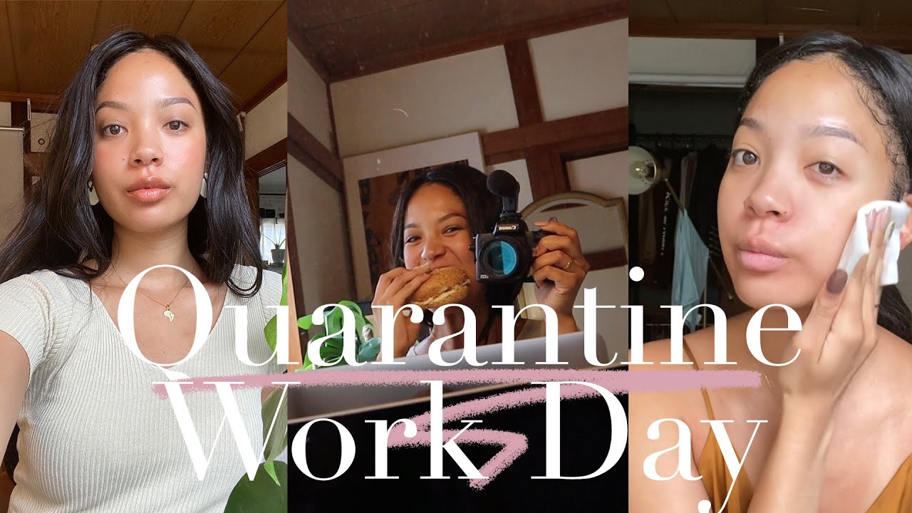 Morning Routine & Quarantine Work Day | Simply Sango