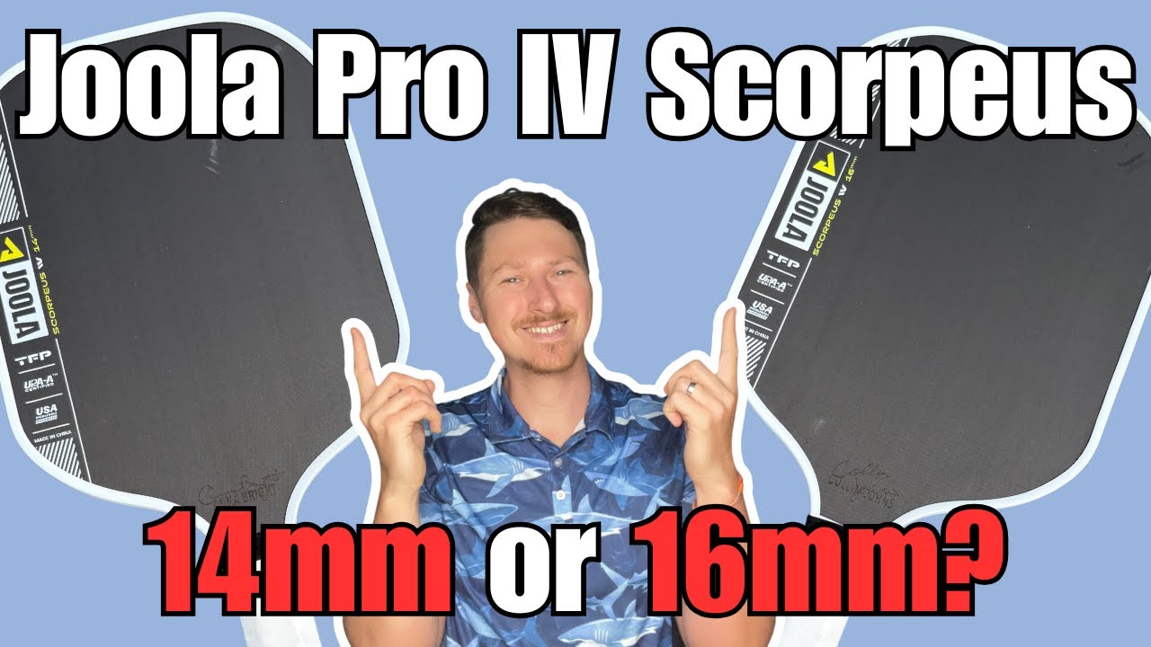 Первые впечатления о Joola Pro IV Scorpeus: какой объектив лучше &mdash; 14 мм или 16 мм?