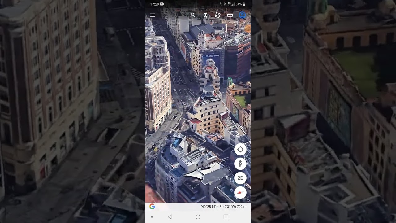 Madrid City tour \ Google Earth 3D maps