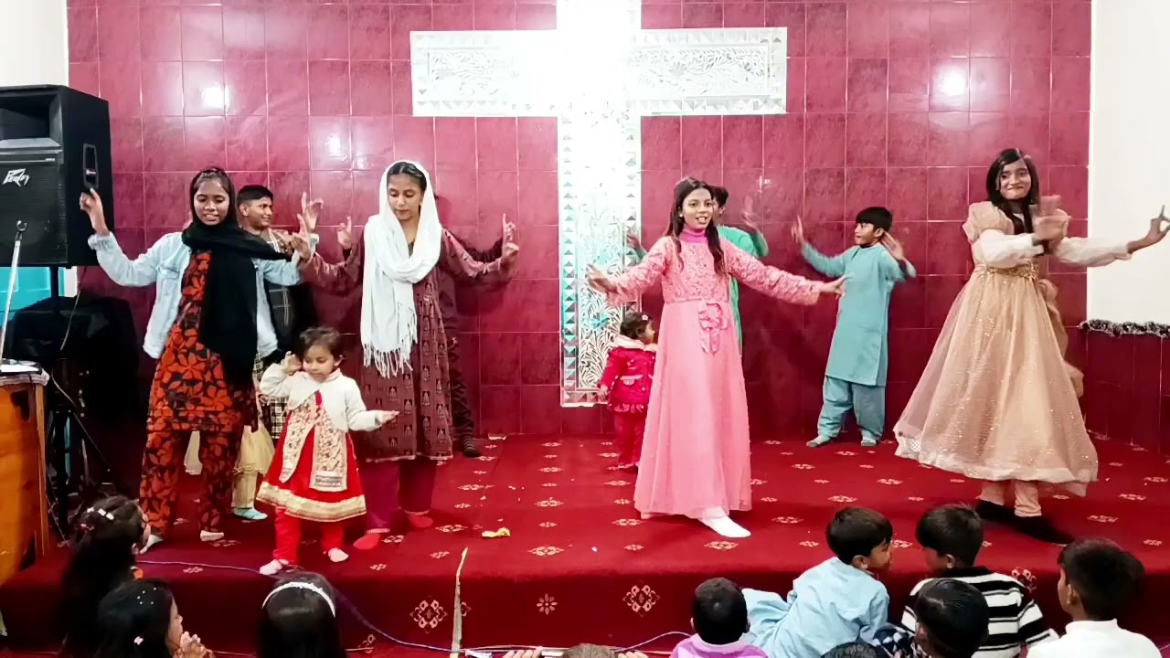 Christmas Tablo#ral mail khushya manaye#AOC FC Church Warsak Peshawar 