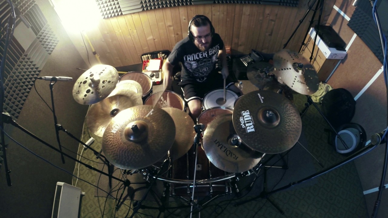 ČAD - Štvaná zver (drums recording, 2017)