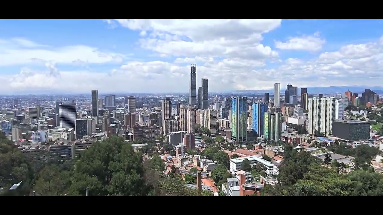 Panorámica de Bogota desde el instituto Roosevelt 