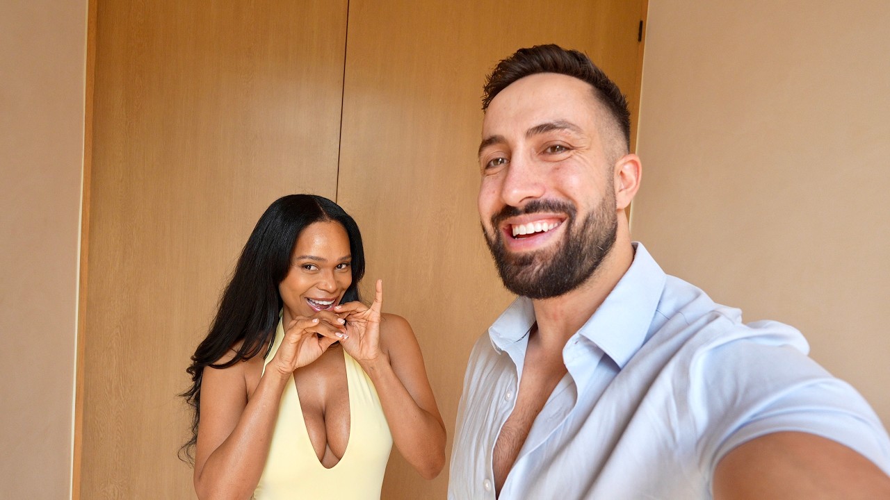 Making weird faces to see How my Husband Reacts..