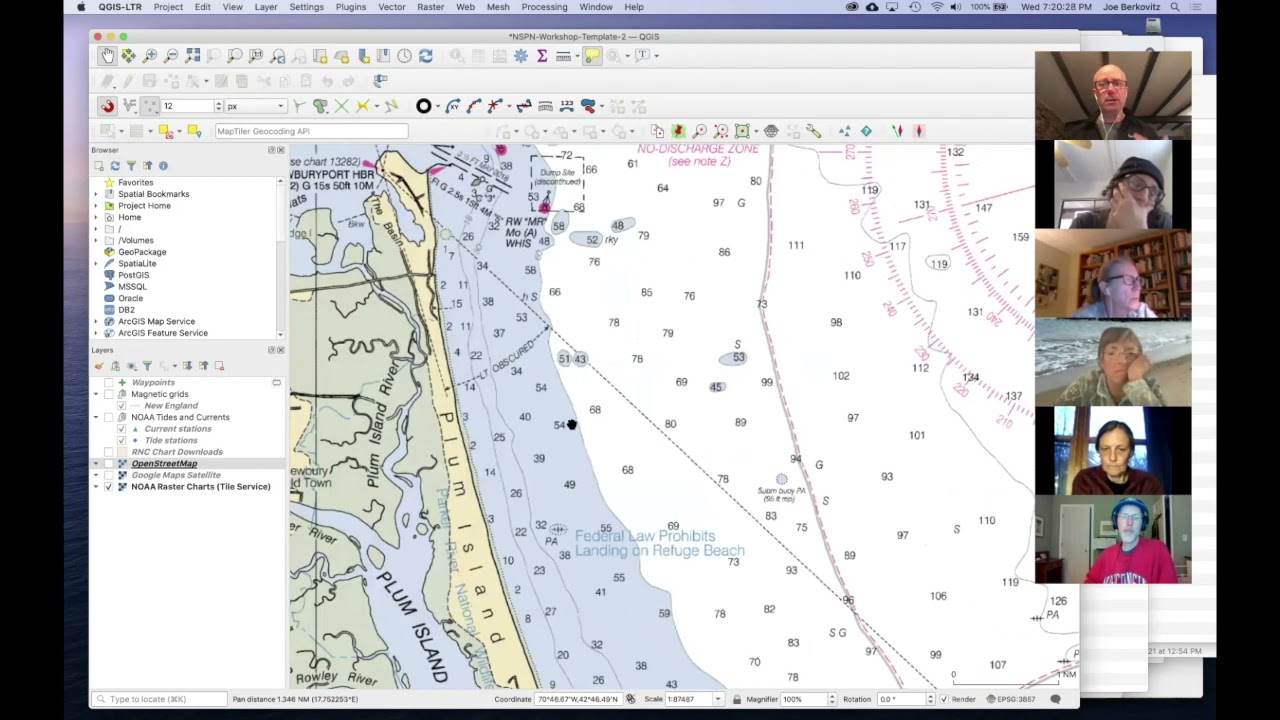 Making Navigational Charts with QGIS