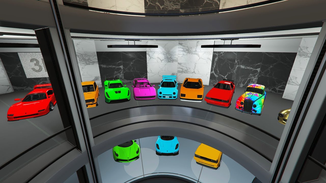 Every Car In The Game Garage Tour.. (GTA 5 )