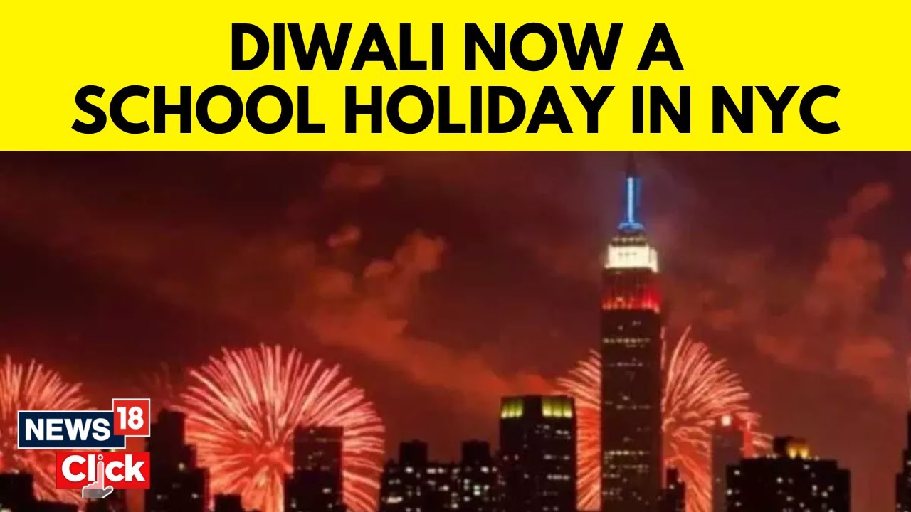 Diwali In New York City | Diwali Declared A School Holiday In New York City | English News | News18