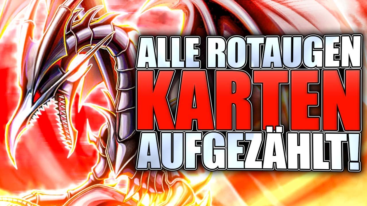 Alle 42 Rot&auml;ugiger Schwarzer Drache Karten in Yugioh Erkl&auml;rt! [Alle Karten in Yu-Gi-Oh!]