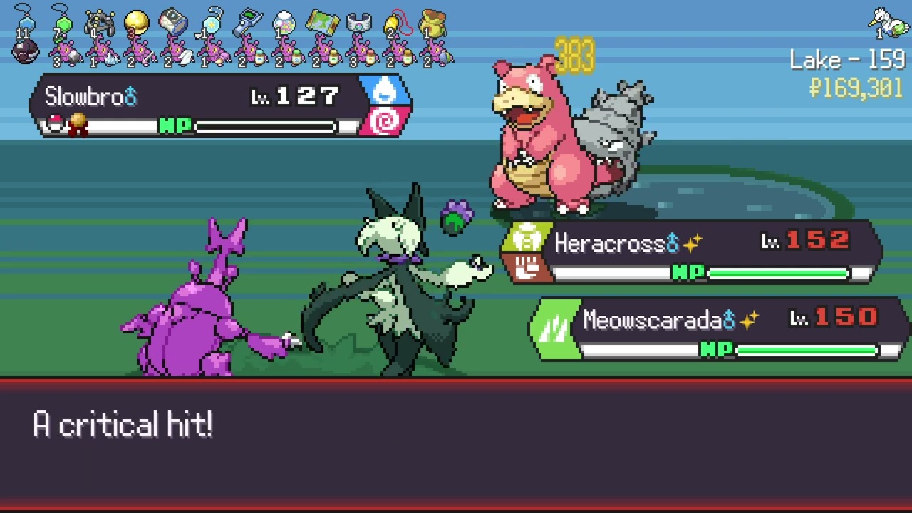 [PokeRouge] Heracross carry (140-200)