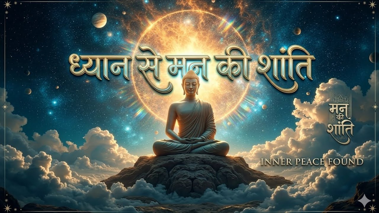 Dhyan Se Mann Ko Shanti | Inner Peace Meditation Motivation #MindPeace