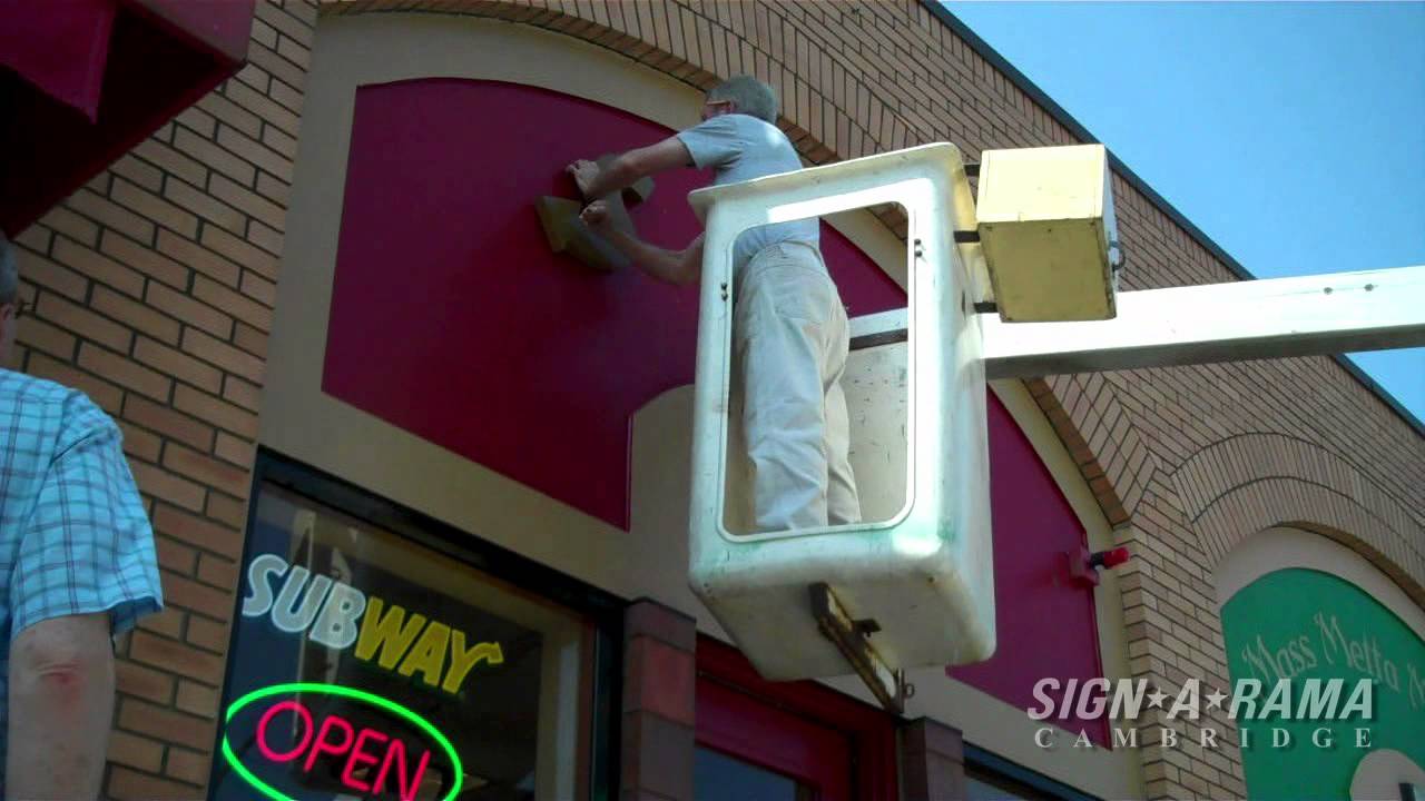 Signs Boston Dimensional Lettering Signarama Cambridge