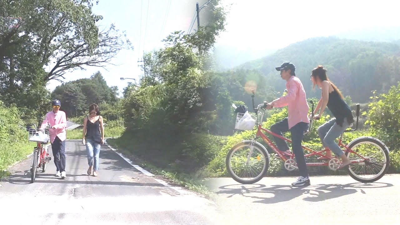김국진, 강수지 소원대로 ‘자전거 산책’하며 공식 데이트 즐겨 @불타는 청춘 72회 20160906
