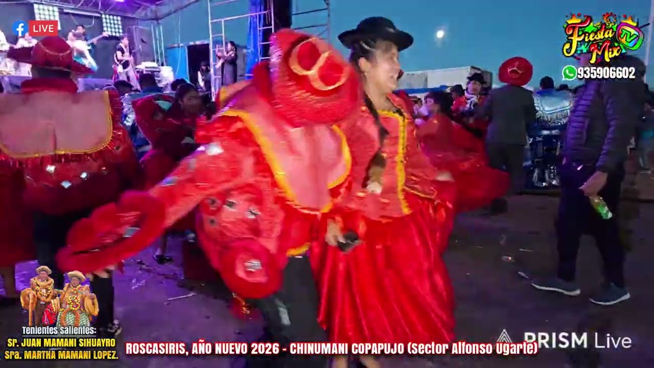 CHANITA DEL PERU en vivo YUNGUYO - Chinumani Copapujo 2026