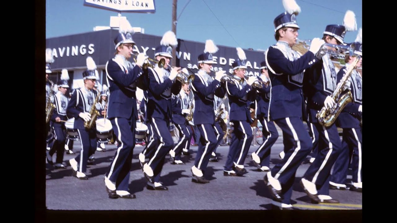 Raytown Missouri Roundup Days Parade on 9-30-1972 + Working Railroad Depot + Old City Hall