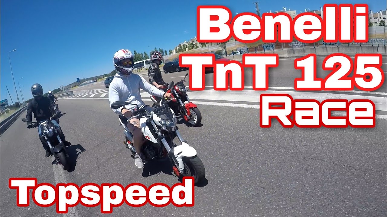BENELLI TNT 125 RACE & TOPSPEED