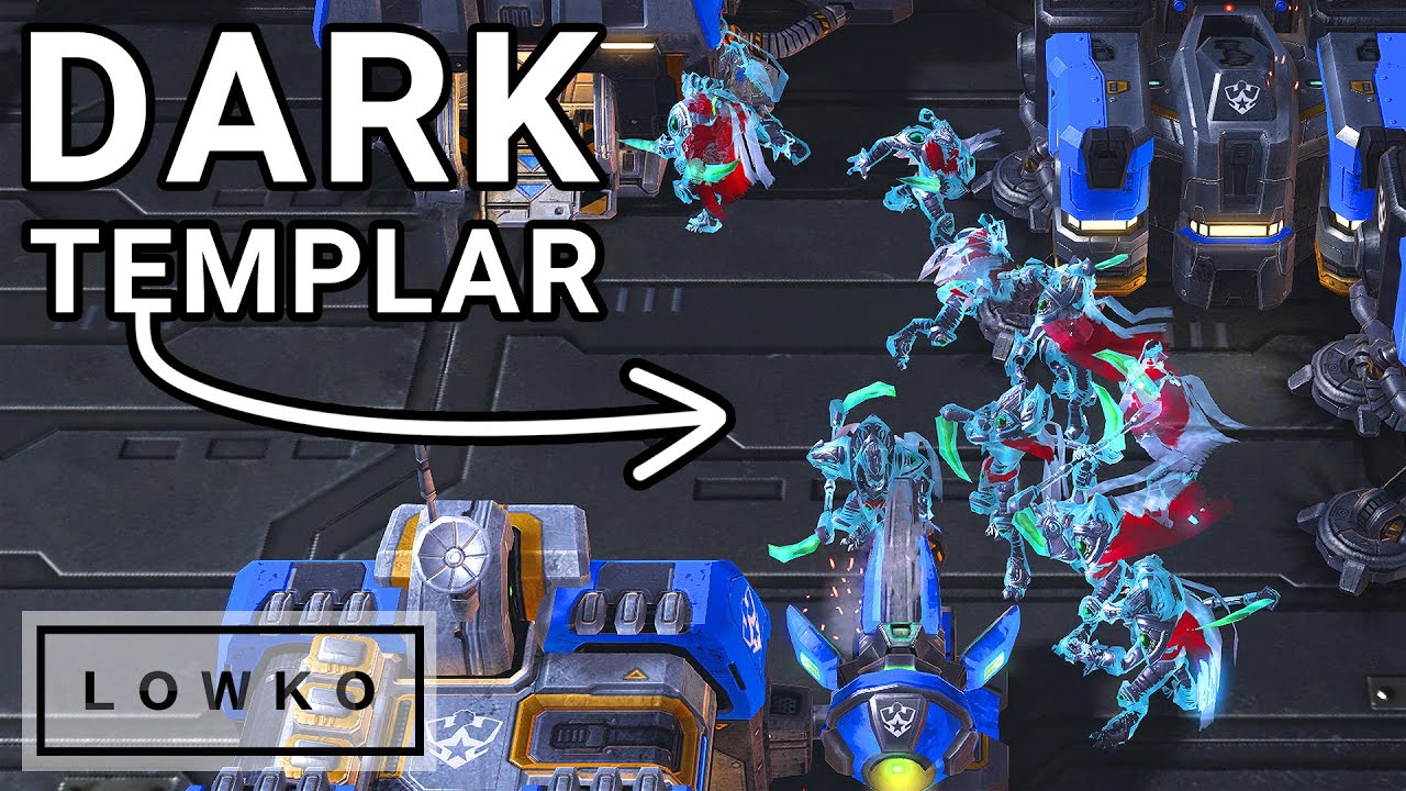 StarCraft 2: Dark Templar As CORE UNITS! (MaxPax vs HeroMarine)