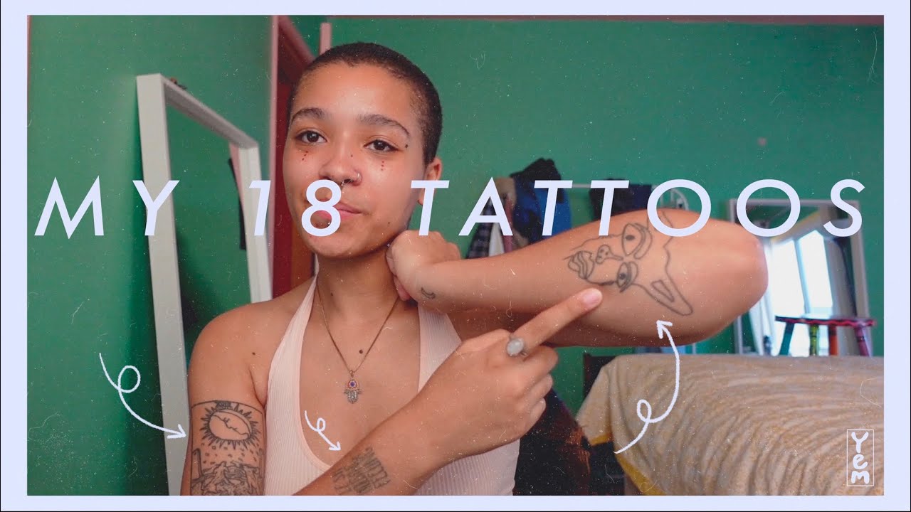 tattoo tour ! (my 18 simple tattoos)