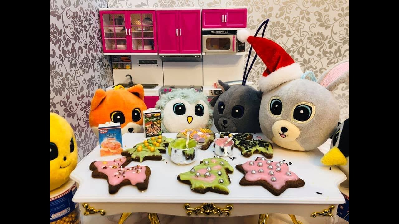 BAJKA GANG SŁODZIAK&Oacute;W 2 🦊🐰 Słodziaki robią świąteczne pierniczki 🎄🎄🎄