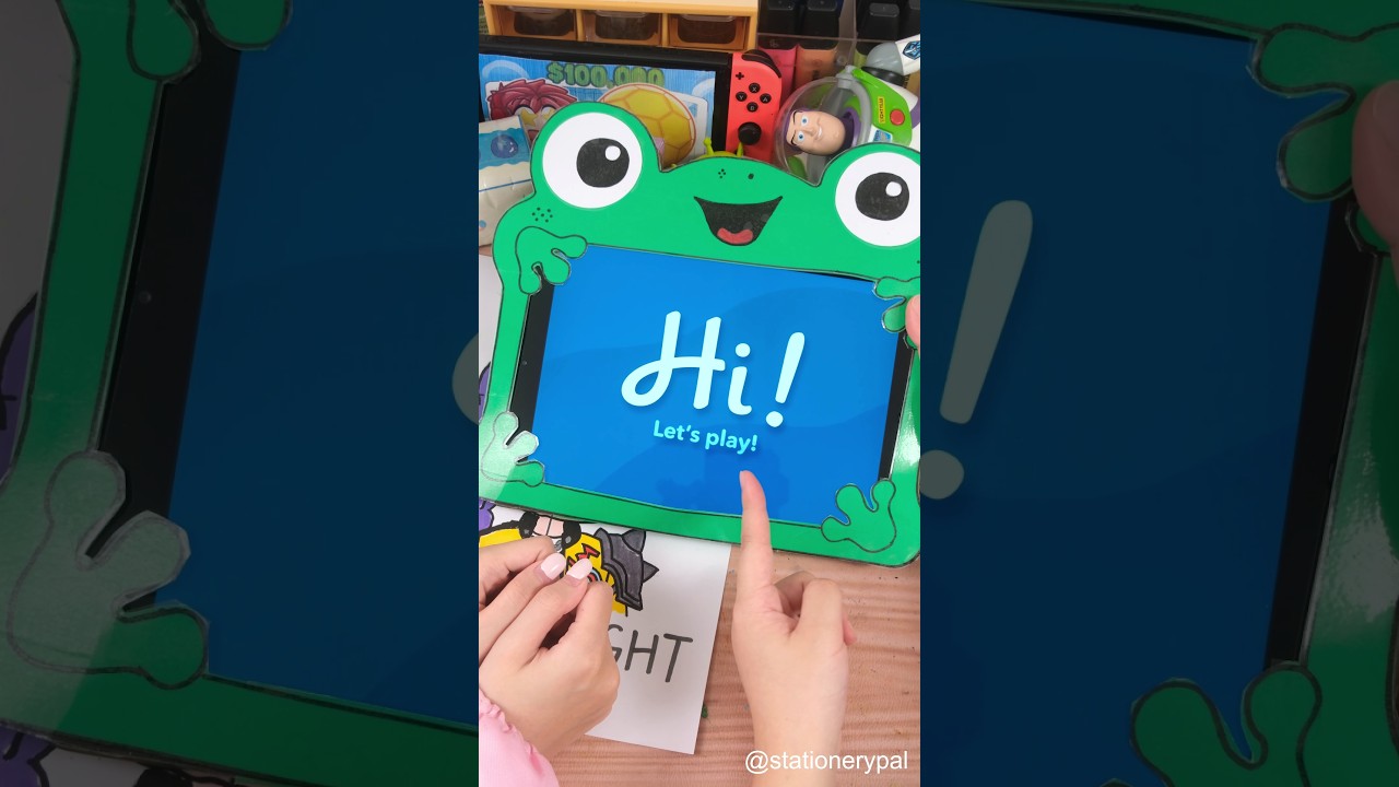 Делаем Lilypad из &laquo;Истории игрушек 5&raquo; своими руками! 📱🤩✨#shorts