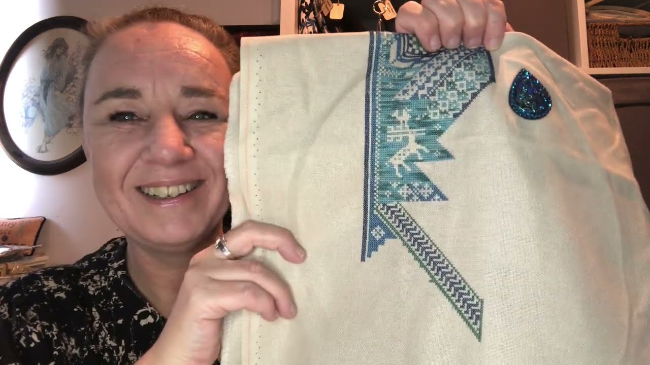 Flosstube 109 | April Stitching and Exciting Maynia Plans!