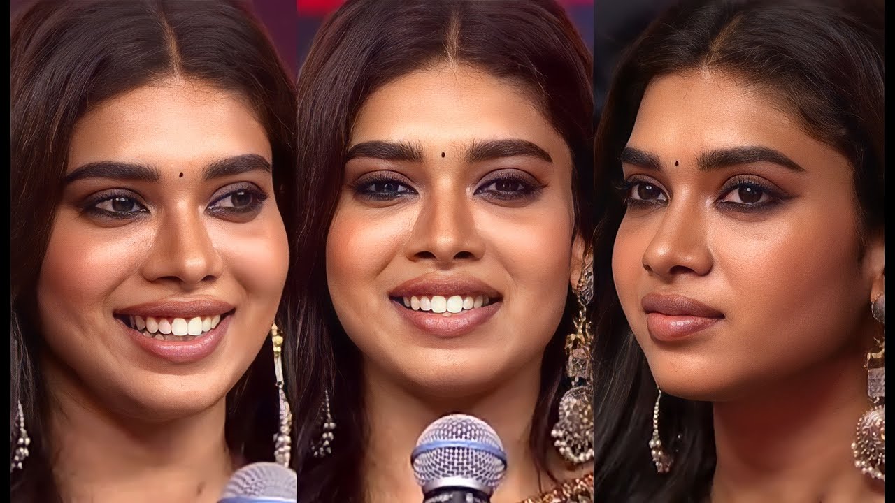 Dushara Vijayan Face Edit | Vertical 4K HD Video | Raayan Audio Launch | Tamil Actress | Face Love