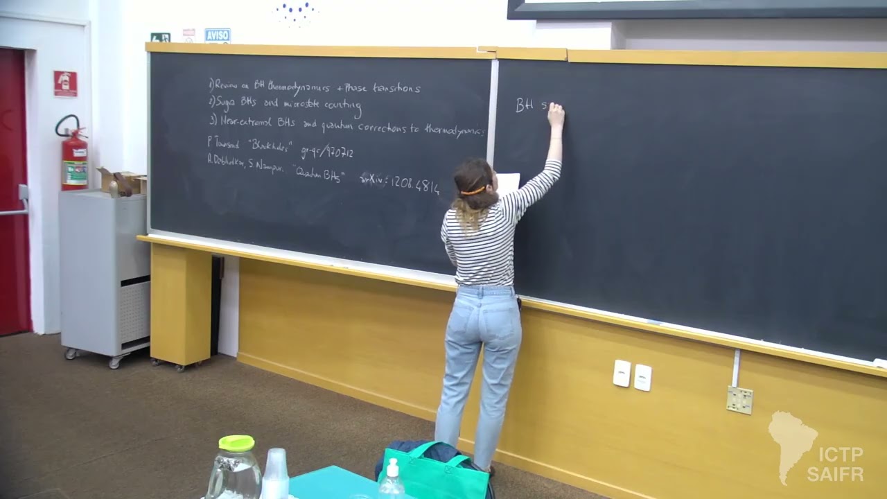 Chiara Toldo: Black Holes and Quantum Gravity - Class 1