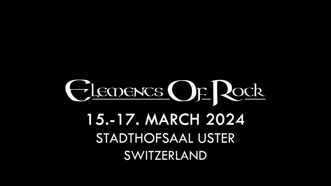 Elements of Rock Trailer 2024