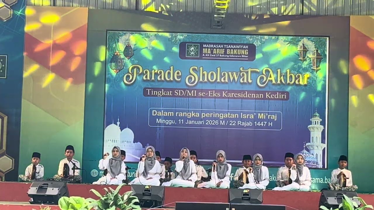 Parade Sholawat SDN Temenggungan 01