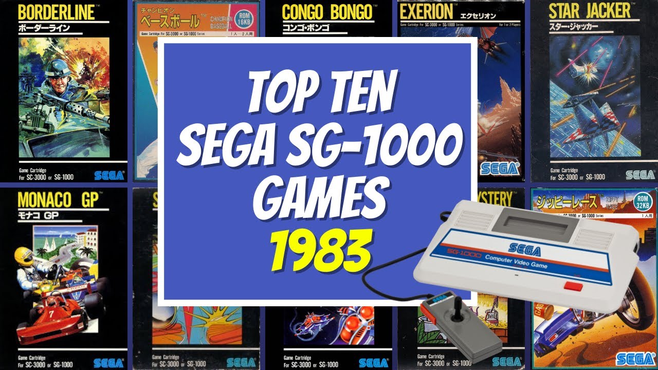 Top 10 Sega SG-1000 Games (1983)