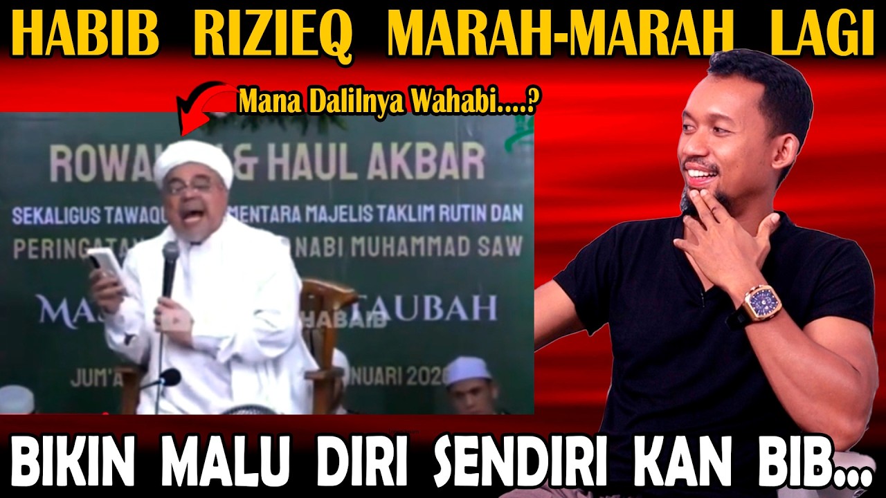 habib rizieq mulai framing PANAS wahabi.?! Nyari Dalil Gak Ketemu Ternyata Wahabi Tukang Dusta..?