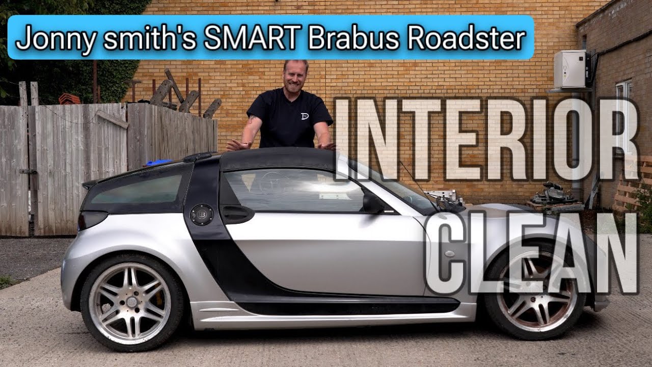 Интерьер SMART Brabus Roadster от Джонни Смита @TheLateBrakeShow