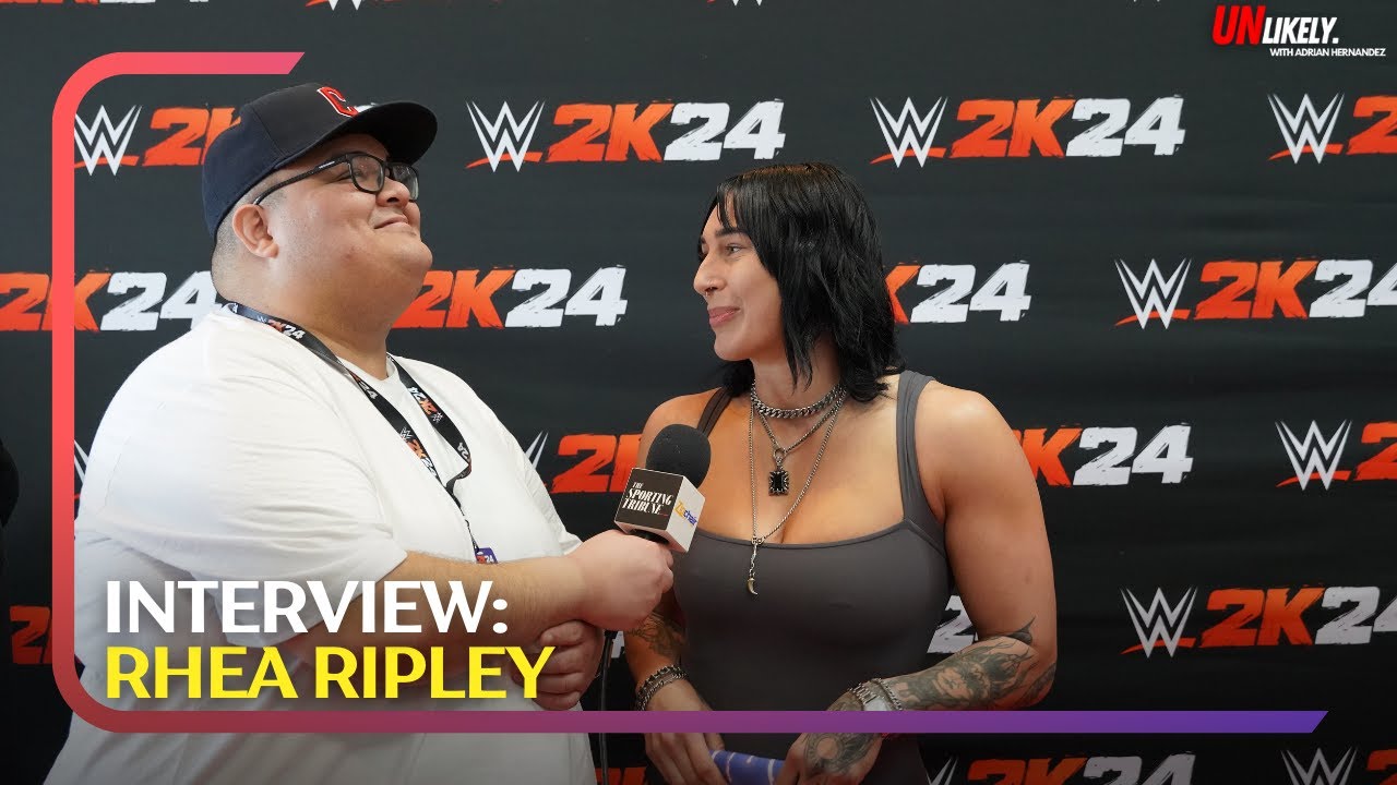 Rhea Ripley makes me FOLD, talks stealing WrestleMania 39 w/Charlotte Flair, 2K24 Cover
