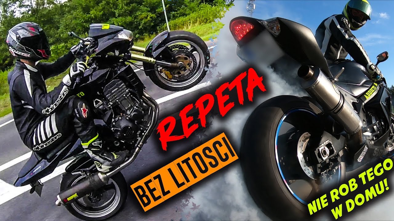Wheelie Shimmy 🔥 BURNOUT | Repeta bez litości! Nie r&oacute;bcie tego w domu! | Moto Addicts