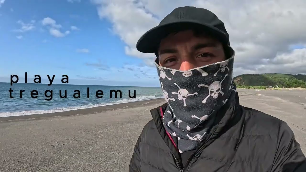 JUNTA DE KAYAKISTAS playa TREGUALEMU.