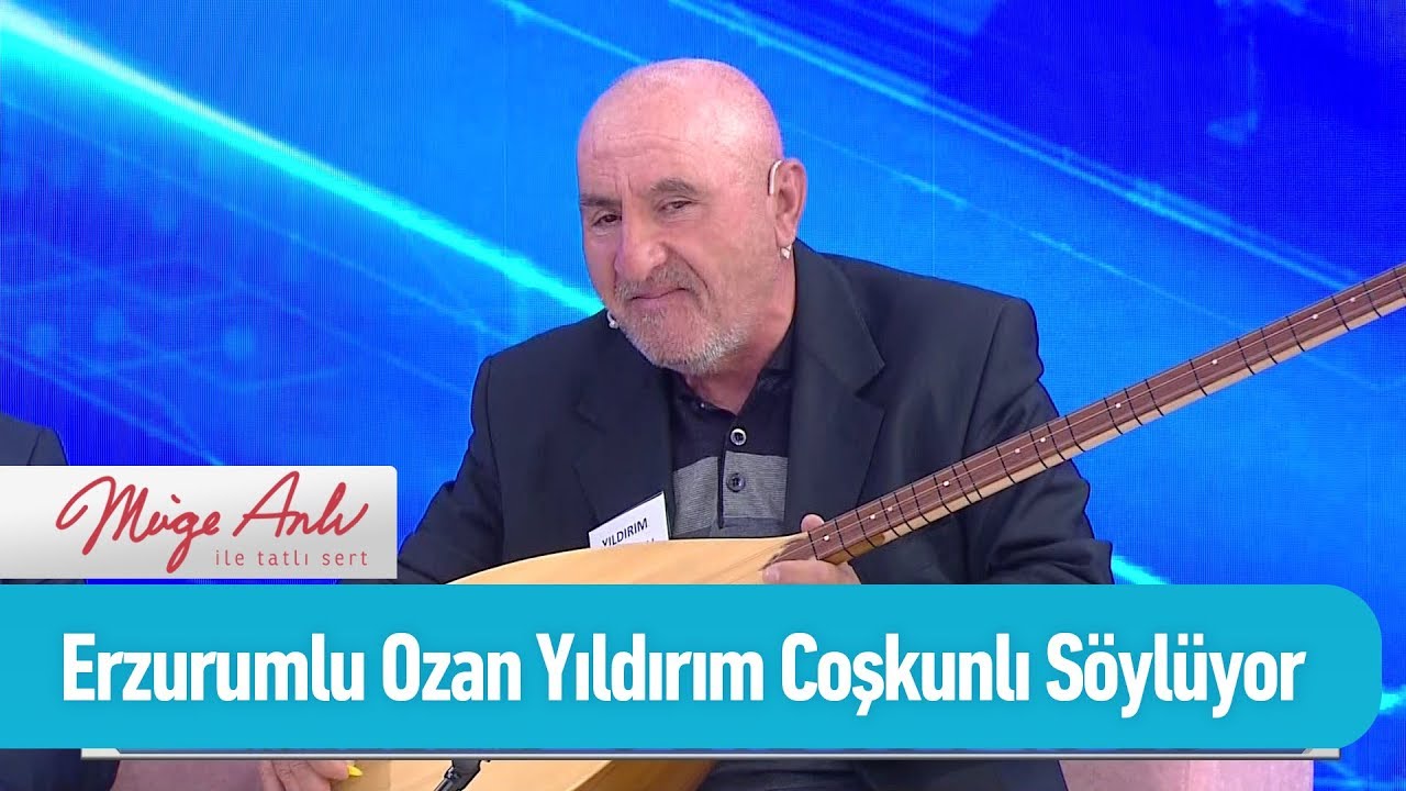 Erzurumlu Ozan Yıldırım Coşkunlı söylüyor - Müge Anlı ile Tatlı Sert 3 Mayıs 2019