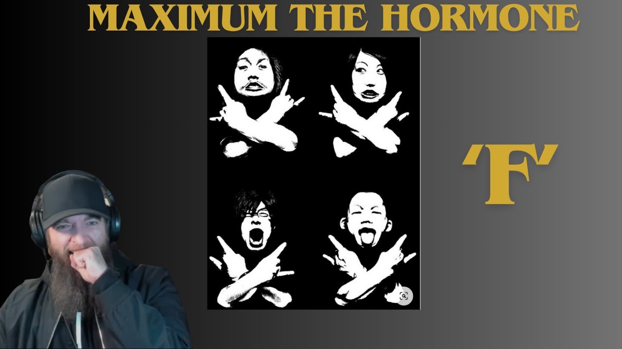 MAXIMUM THE HORMONE 'F' LIVE! MUSIC VIDEO REACTION!