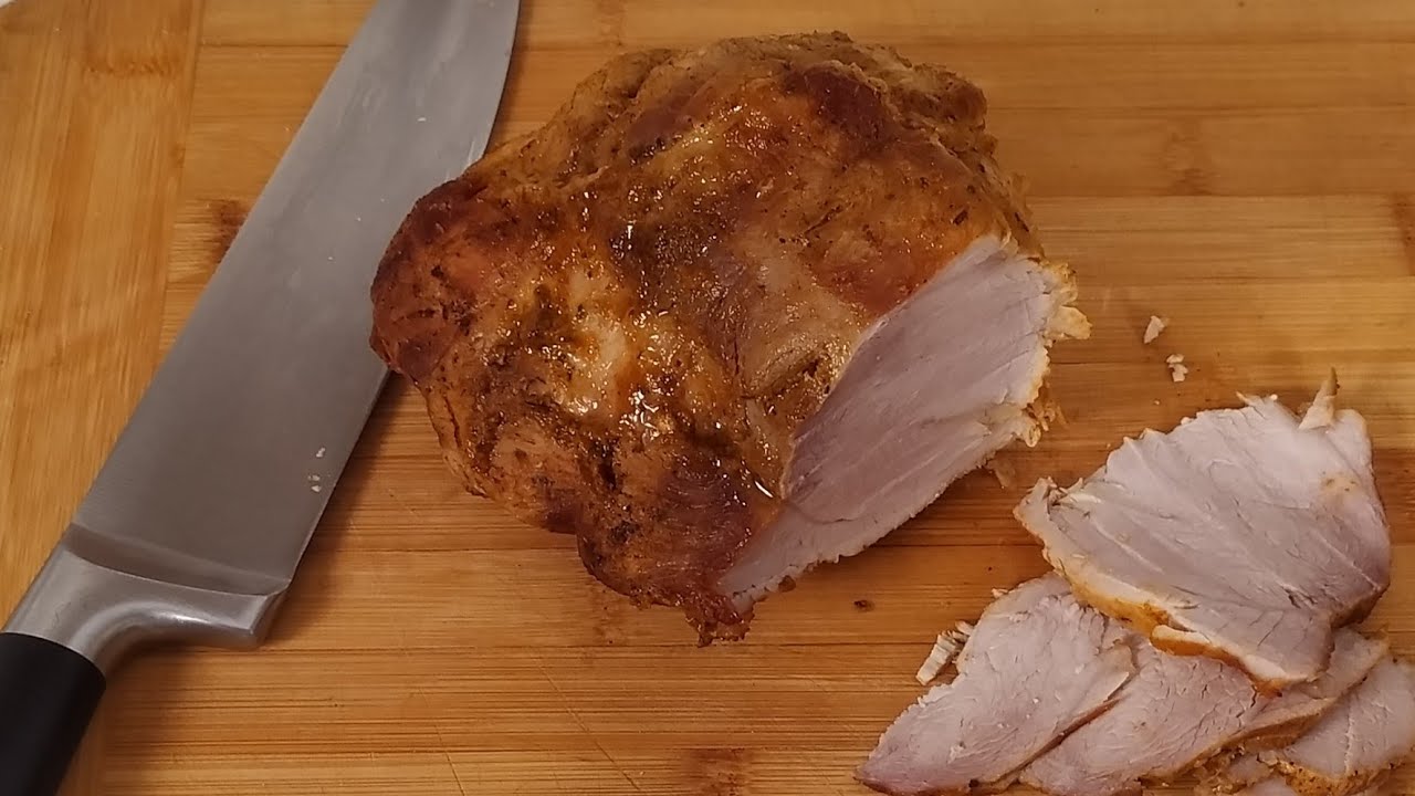 Szynka wieprzowa z Air Fryer - Zawsze wyjdzie soczysta