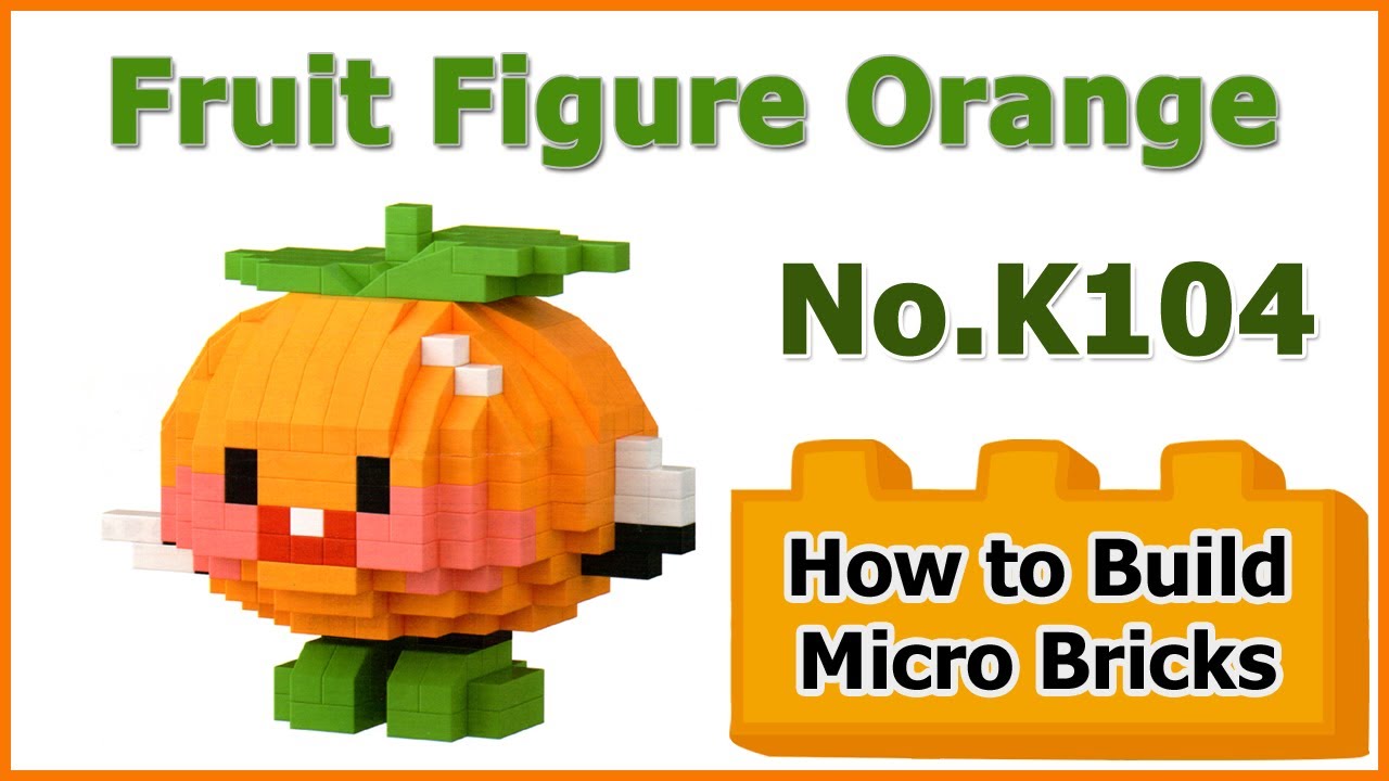 How to Build Mini Bricks Orange K104 Review instructions Specifications